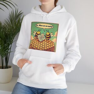 "Confused Bees" Hopping Honey Hoodie