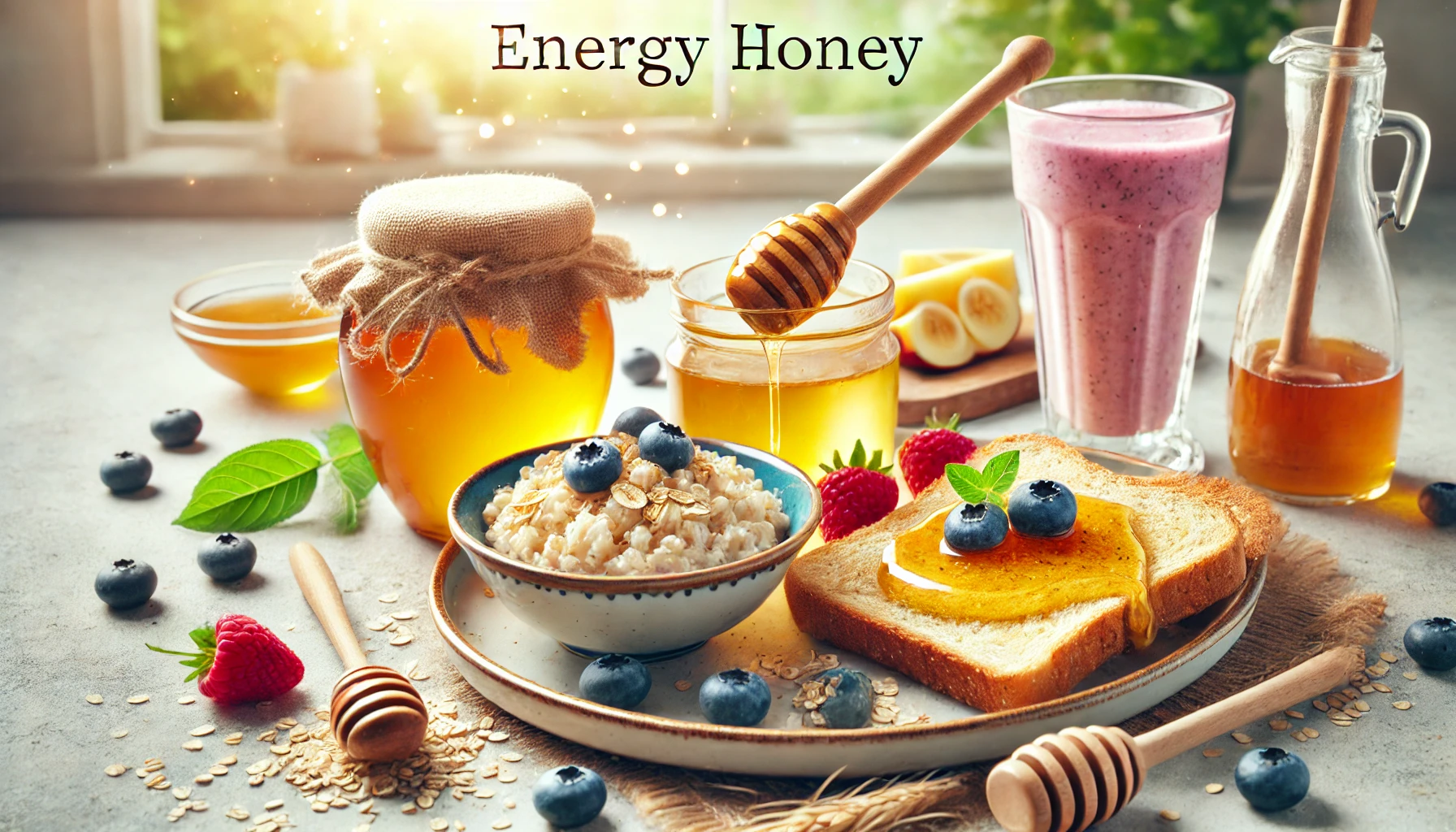 Honey: Sweet and Energizing